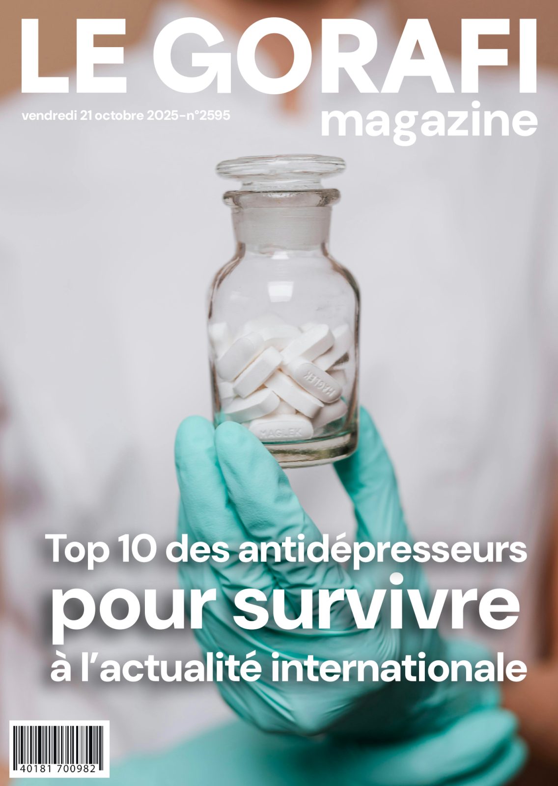 Gorafi Magazine : Top 10 des antidépresseurs pour survivre à l’actualité internationale