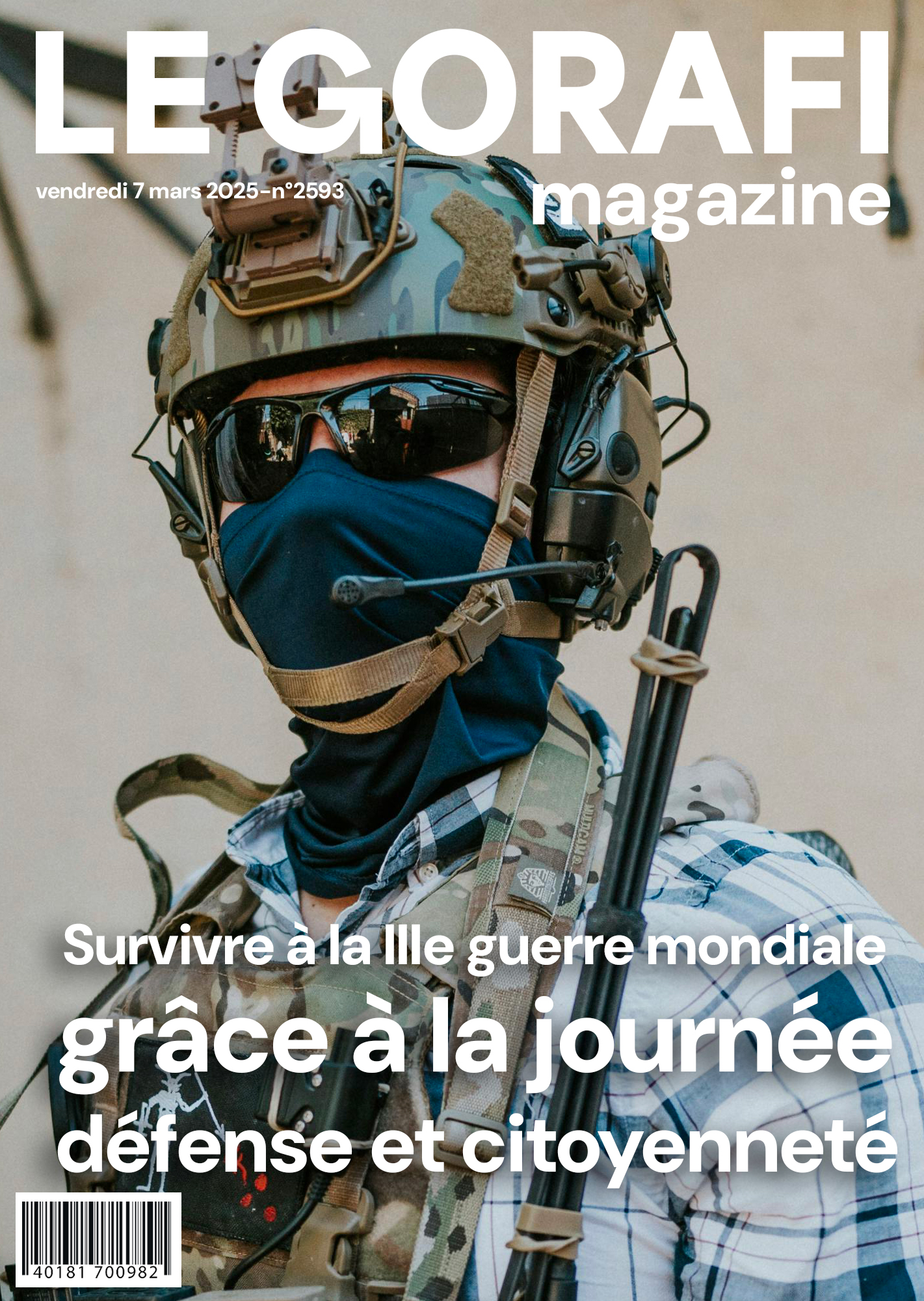 Gorafi Magazine : Survivre à la IIIe guerre mondiale grâce à la journée défense et citoyenneté